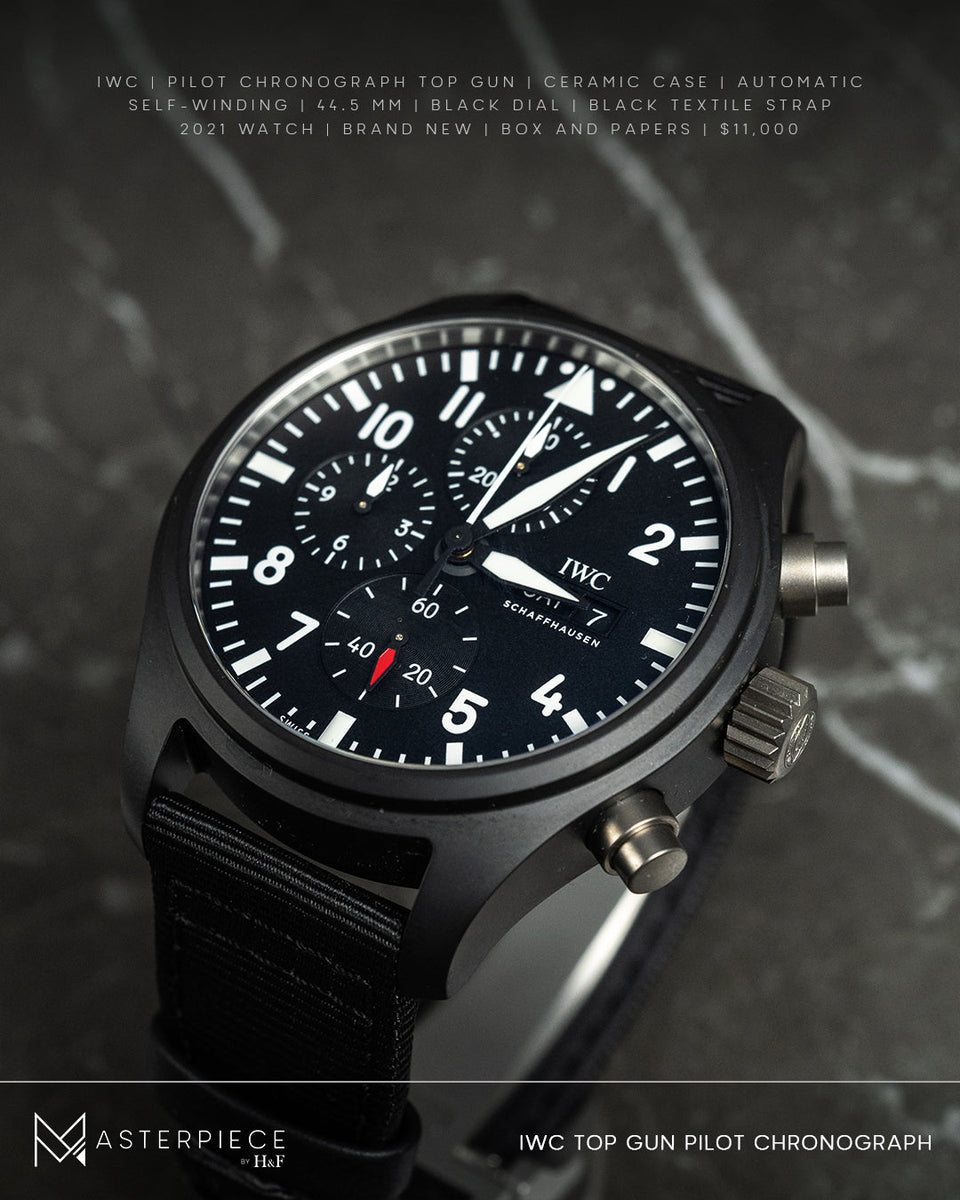 IWC Pilot Chronograph Top Gun 2021 Masterpiece by H F