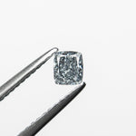 Load image into Gallery viewer, 0.30ct 3.99x3.44x2.31mm GIA SI1 Fancy Grey-Blue Cushion Brilliant 24142-01
