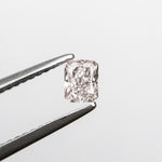 Load image into Gallery viewer, 0.31ct 4.24x3.36x2.27mm GIA SI1 Fancy Pink Cut Corner Rectangle Brilliant 24095-01
