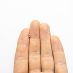 Load image into Gallery viewer, 0.35ct 4.40x3.60x2.73mm GIA SI1 Fancy Deep Pink Cut Corner Rectangle Brilliant 24155-01
