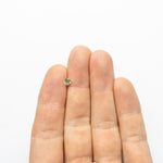 Load image into Gallery viewer, 0.46ct 4.71x3.96x2.93mm GIA VS2 Fancy Vivid Green Oval Brilliant 24135-01
