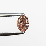 Load image into Gallery viewer, 0.50ct 5.89x3.98x2.71mm GIA SI2 Fancy Deep Brownish Orangy Pink Oval Brilliant 🇦🇺 24163-01
