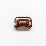 Load image into Gallery viewer, 0.70ct 5.73x4.18x2.92mm GIA VS2 Fancy Deep Brown-Pink Cut Corner Rectangle Step Cut 🇦🇺 24138-01

