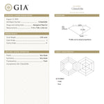 Load image into Gallery viewer, 2.05ct 9.11x9.03x4.05mm GIA I1 J Hexagon Step Cut 24276-01
