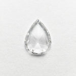 Load image into Gallery viewer, 0.55ct 7.57x5.67x1.38mm Pear Rosecut 18496-02
