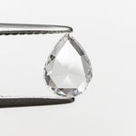 Load image into Gallery viewer, 0.55ct 7.57x5.67x1.38mm Pear Rosecut 18496-02
