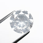 Load image into Gallery viewer, 3.84ct 10.16x10.12x5.81mm Fancy White Round Brilliant 18722-01
