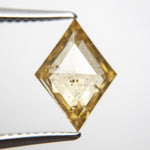Load image into Gallery viewer, 2.67ct 12.63x9.33x3.92mm Apricot (Fancy Orange-Yellow) Lozenge Rosecut 18857-01 - Misfit Diamonds
