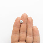Load image into Gallery viewer, 2.01ct 8.07x8.01x5.03mm GIA SI1 Fancy Grey Round Brilliant 18868-01 - Misfit Diamonds
