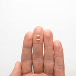 Load image into Gallery viewer, 0.93ct 7.52x5.94x1.62mm SI1+ K Cushion Portrait Cut 18878-07 - Misfit Diamonds
