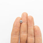 Load image into Gallery viewer, 2.05ct 7.57x7.63x5.27mm GIA Fancy Light Grey Round Brilliant 18988-01 - Misfit Diamonds
