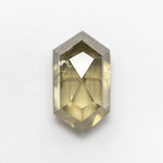 Load image into Gallery viewer, 3.51ct 11.96x6.72ctx4.71mm Hexagon Rosecut 19048-11 - Misfit Diamonds
