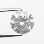 Load image into Gallery viewer, 4.00ct 10.13x10.12x6.25mm GIA I2 Fancy White Round Brilliant 19263-01 - Misfit Diamonds
