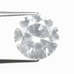 Load image into Gallery viewer, 4.00ct 10.13x10.12x6.25mm GIA I2 Fancy White Round Brilliant 19263-01
