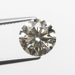 Load image into Gallery viewer, 3.06ct 9.03x8.97x5.86mm SI1 Champagne Round Brilliant 19484-01
