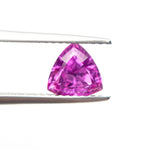 Load image into Gallery viewer, 1.42ct 6.64x6.63x4.49mm Pink Trillion Brilliant Sapphire 19524-01
