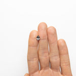 Load image into Gallery viewer, 1.01ct 7.90x5.53x3.71mm GIA I1 Fancy Dark Grey Pear Brilliant 19544-01
