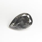 Load image into Gallery viewer, 2.07ct 10.33x6.61x4.25mm GIA SI2 Fancy Dark Grey Pear Brilliant 19549-01
