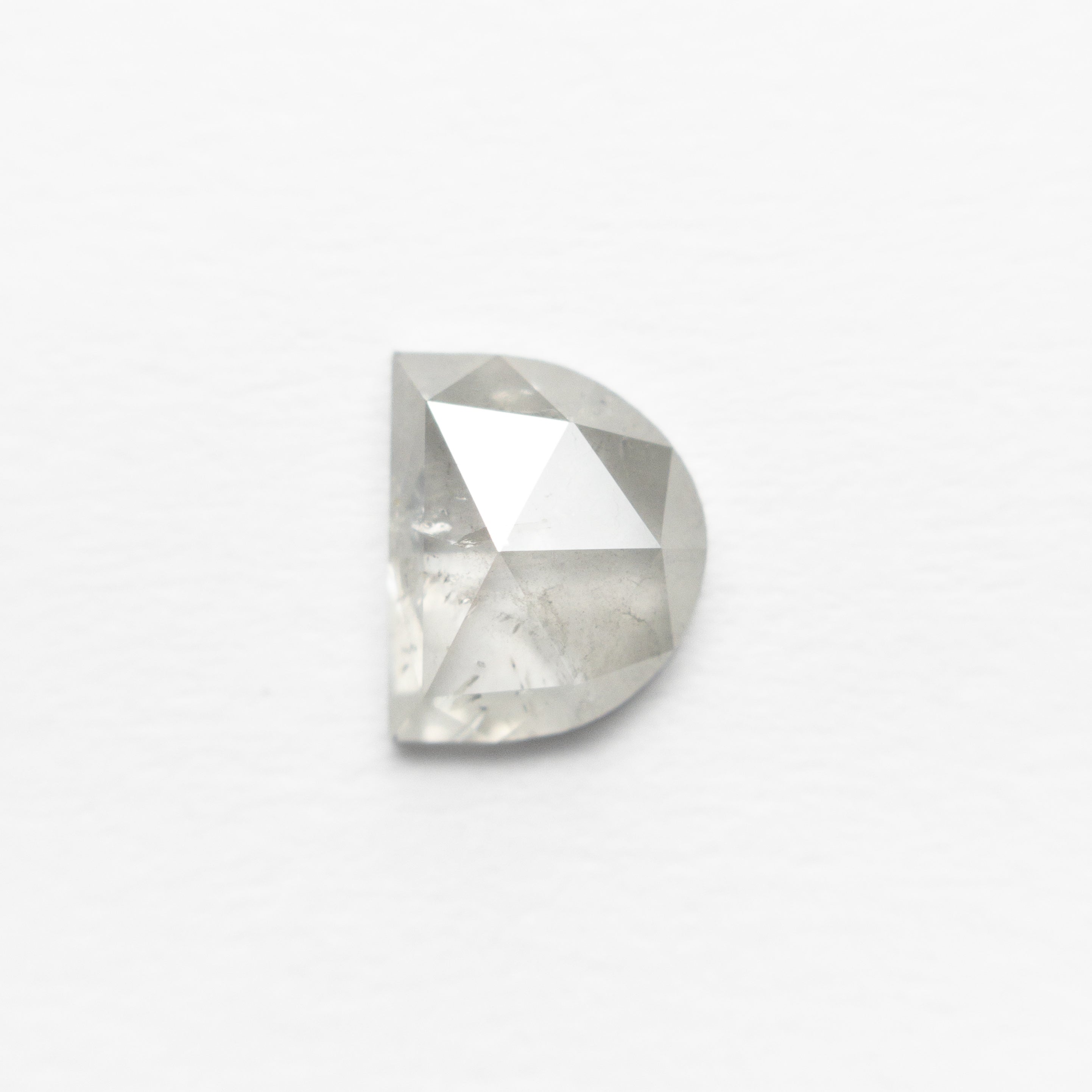 0.77ct 6.53x5.30x2.36mm Half Moon Rosecut 19617-33