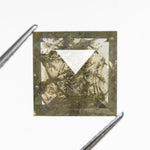 Load image into Gallery viewer, 4.38ct 9.52x9.43x4.10mm Square Rosecut 19622-06
