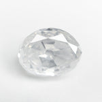 Load image into Gallery viewer, 5.53ct 11.79x8.79x6.00mm Fancy White Modern Antique Oval Old Mine Cut 19722-01
