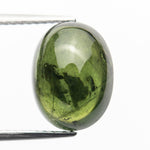 Load image into Gallery viewer, 6.22ct 12.13x9.17x5.57mm Teal Oval Cabochon Cut Sapphire 19822-07

