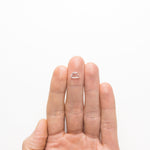 Load image into Gallery viewer, 0.90ct 5.52x9.06x1.62mm VS2/SI1 E Geometric Portrait Cut 19854-19
