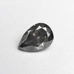 Load image into Gallery viewer, 1.01ct 7.83x5.42x3.38mm Fancy Dark Grey Pear Brilliant 19913-01
