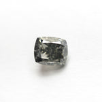 Load image into Gallery viewer, 1.00ct 5.75x4.87x3.79mm Fancy Grey Cushion Brilliant 19913-21
