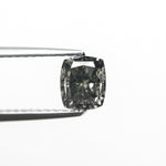 Load image into Gallery viewer, 1.00ct 5.75x4.87x3.79mm Fancy Grey Cushion Brilliant 19913-21
