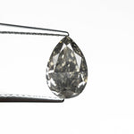 Load image into Gallery viewer, 1.60ct 9.31x6.12x3.80mm Fancy Grey Pear Brilliant 19916-01
