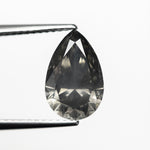Load image into Gallery viewer, 2.50ct 11.64x7.45x4.60mm GIA I1 Fancy Dark Grey Pear Brilliant 19925-01
