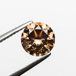 Load image into Gallery viewer, 2.00ct 7.51x7.42x5.32mm GIA VS2 Fancy Deep Pink-Brown Round Brilliant 🇦🇺 24165-01
