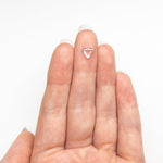 Load image into Gallery viewer, 0.69ct 5.67x6.35x2.04mm Cut Corner Triangle Portrait Cut 20027-14
