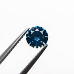 Load image into Gallery viewer, 0.74ct 5.53x5.51x3.45mm Round Brilliant Sapphire 22253-02
