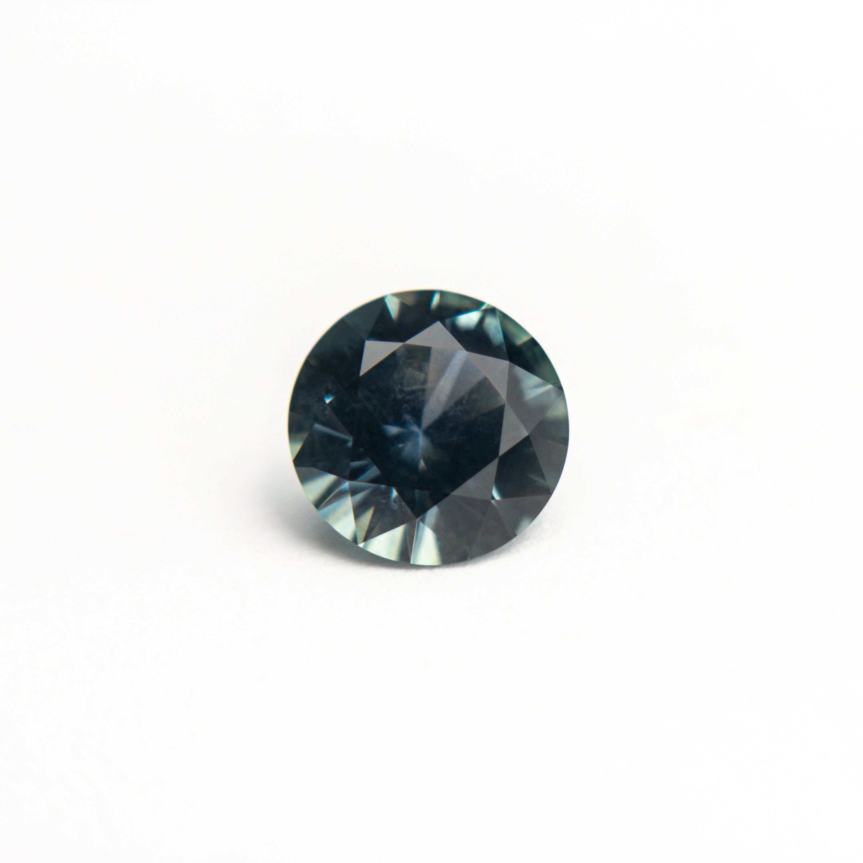 0.91ct 5.91x5.89x3.64mm Round Brilliant Sapphire 22257-01