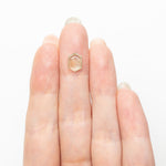Load image into Gallery viewer, 1.84ct 8.88x6.27x2.87mm Hexagon Portrait Cut Sapphire 22266-28
