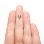Load image into Gallery viewer, 0.66ct 7.91x5.59x1.86mm Shield Rosecut Sapphire 22266-32
