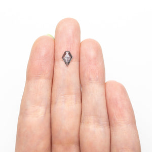 0.66ct 7.91x5.59x1.86mm Shield Rosecut Sapphire 22266-32