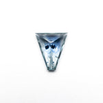 Load image into Gallery viewer, 0.81ct 6.98x6.15x2.65mm Shield Rosecut Sapphire 22266-33
