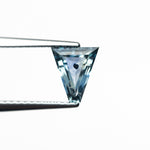 Load image into Gallery viewer, 0.81ct 6.98x6.15x2.65mm Shield Rosecut Sapphire 22266-33

