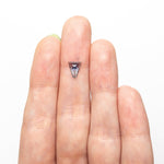 Load image into Gallery viewer, 0.81ct 6.98x6.15x2.65mm Shield Rosecut Sapphire 22266-33

