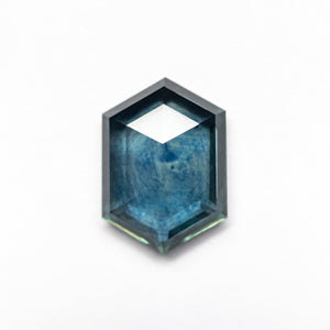 2.75ct 10.38x7.35x3.28mm Hexagon Rosecut Sapphire 22266-35