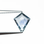 Load image into Gallery viewer, 1.21ct 8.40x7.48x2.93mm Shield Rosecut Sapphire 22266-37
