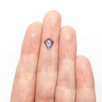 Load image into Gallery viewer, 1.21ct 8.40x7.48x2.93mm Shield Rosecut Sapphire 22266-37
