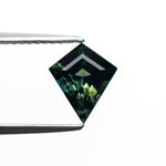 Load image into Gallery viewer, 1.20ct 8.76x7.40x3.86mm Kite Step Cut Sapphire 22267-12
