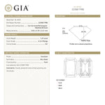 Load image into Gallery viewer, 1.49ct 8.02x5.39x3.41mm GIA SI1 U-V Cut Corner Rectangle Brilliant 27392-01
