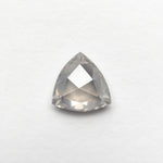 Load image into Gallery viewer, 1.09ct 6.91x6.78x3.22mm Fancy Grey Trillion Double Cut 22390-20
