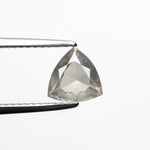 Load image into Gallery viewer, 1.09ct 6.91x6.78x3.22mm Fancy Grey Trillion Double Cut 22390-20
