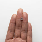 Load image into Gallery viewer, 1.09ct 6.91x6.78x3.22mm Fancy Grey Trillion Double Cut 22390-20
